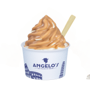 Premium Dip Hazelnoot,Angelo;Normaal 3,50 - Groot 4,00